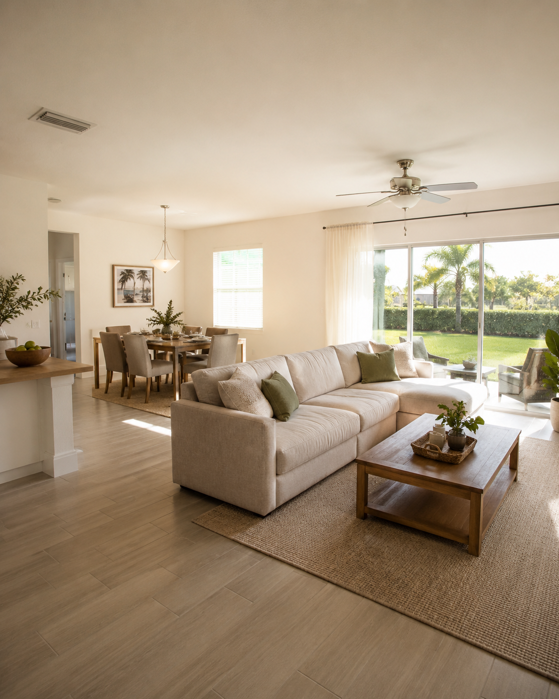 Move-in-ready home interior in Cape Coral, Southwest Florida